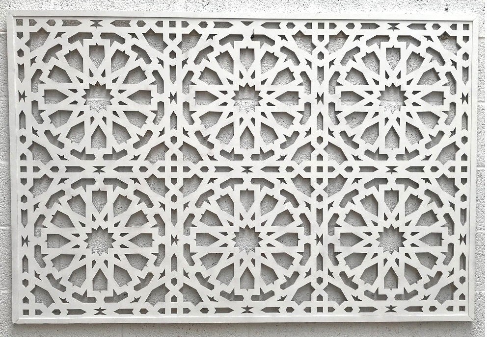 MARCO CELOSÍA ÁRABE - DISEÑO ALHAMBRA - 160cm x 100cm x 1cm