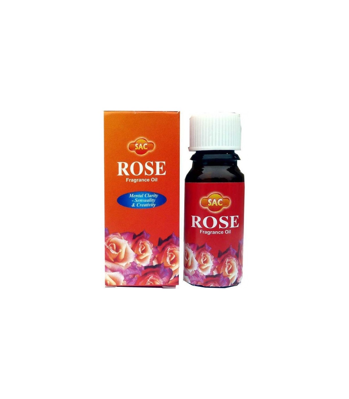 Aceite Aromático Quemadores - SAC - Olor ROSA- 10ml