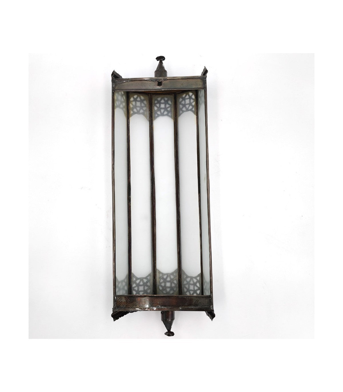 Aplique Cristal Alargado - Decoración Andalusí - Calado Árabe - Modelo TAWILY