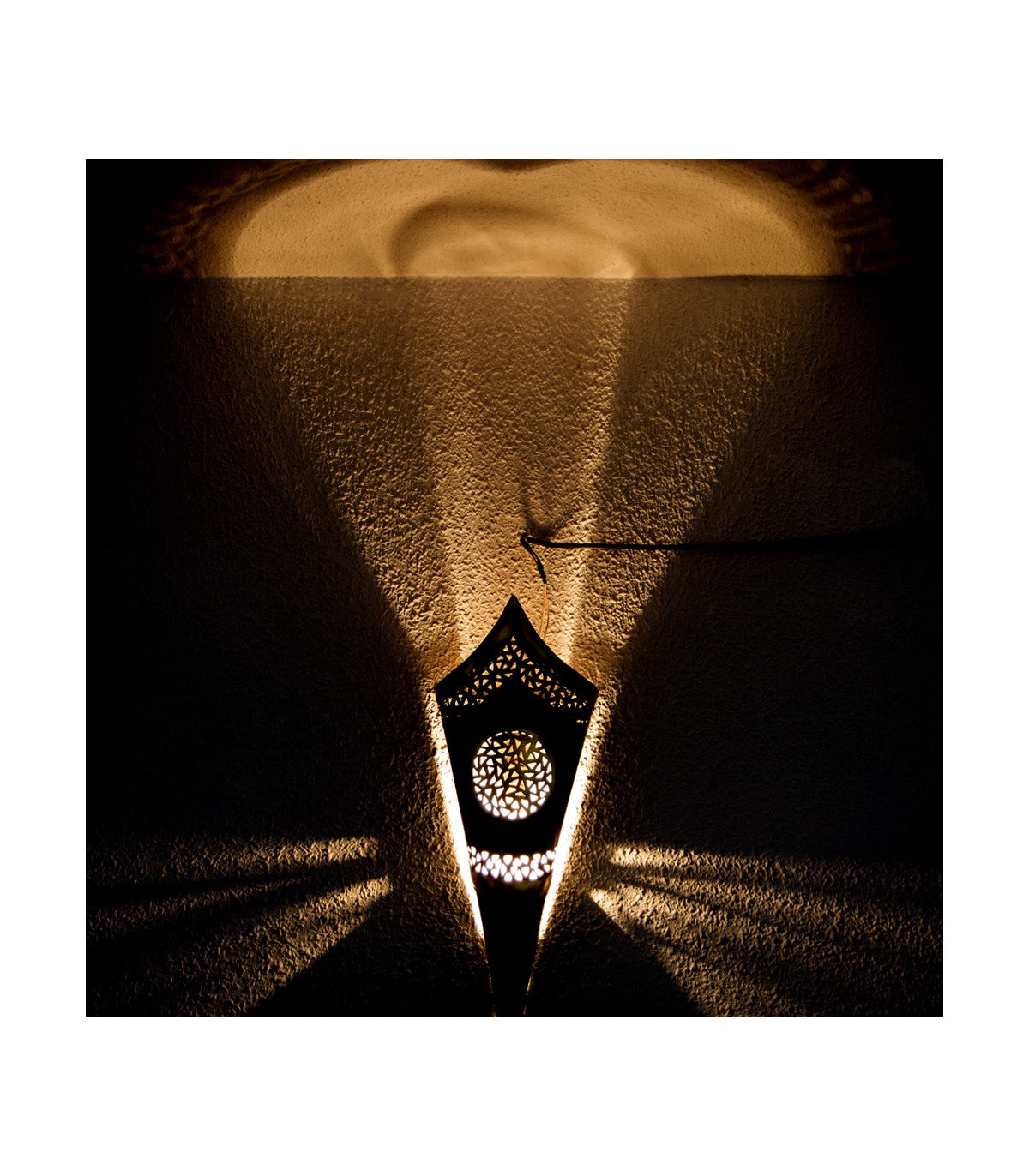 Aplique Pared - Cobre y Latón - Modelo Aldarae Wahid