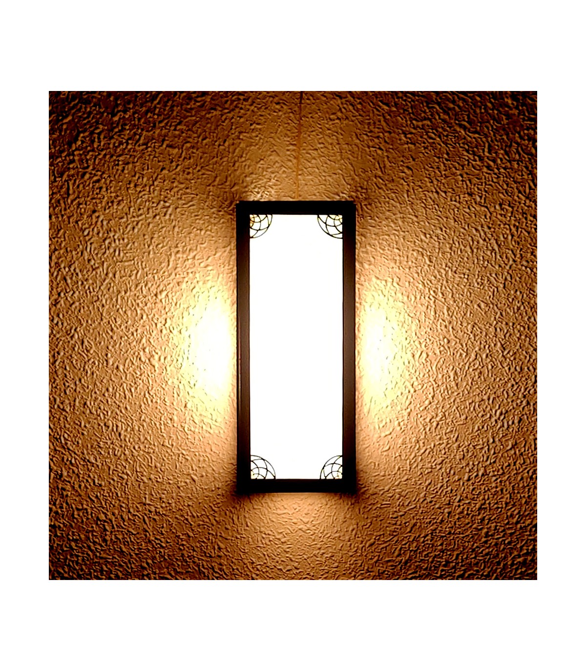 Aplique Pared Estilo Árabe - Corte Láser - Modelo Hayati