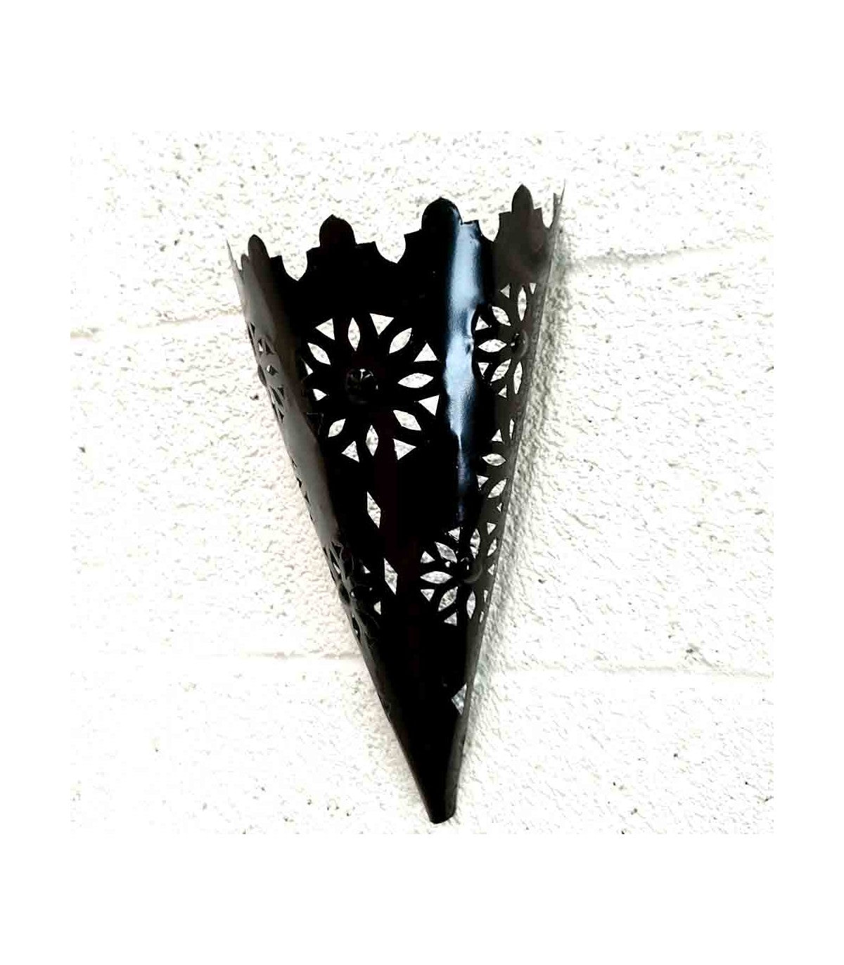 Aplique Pared Hierro Calado - Diseño Mandala - Modelo Dawair