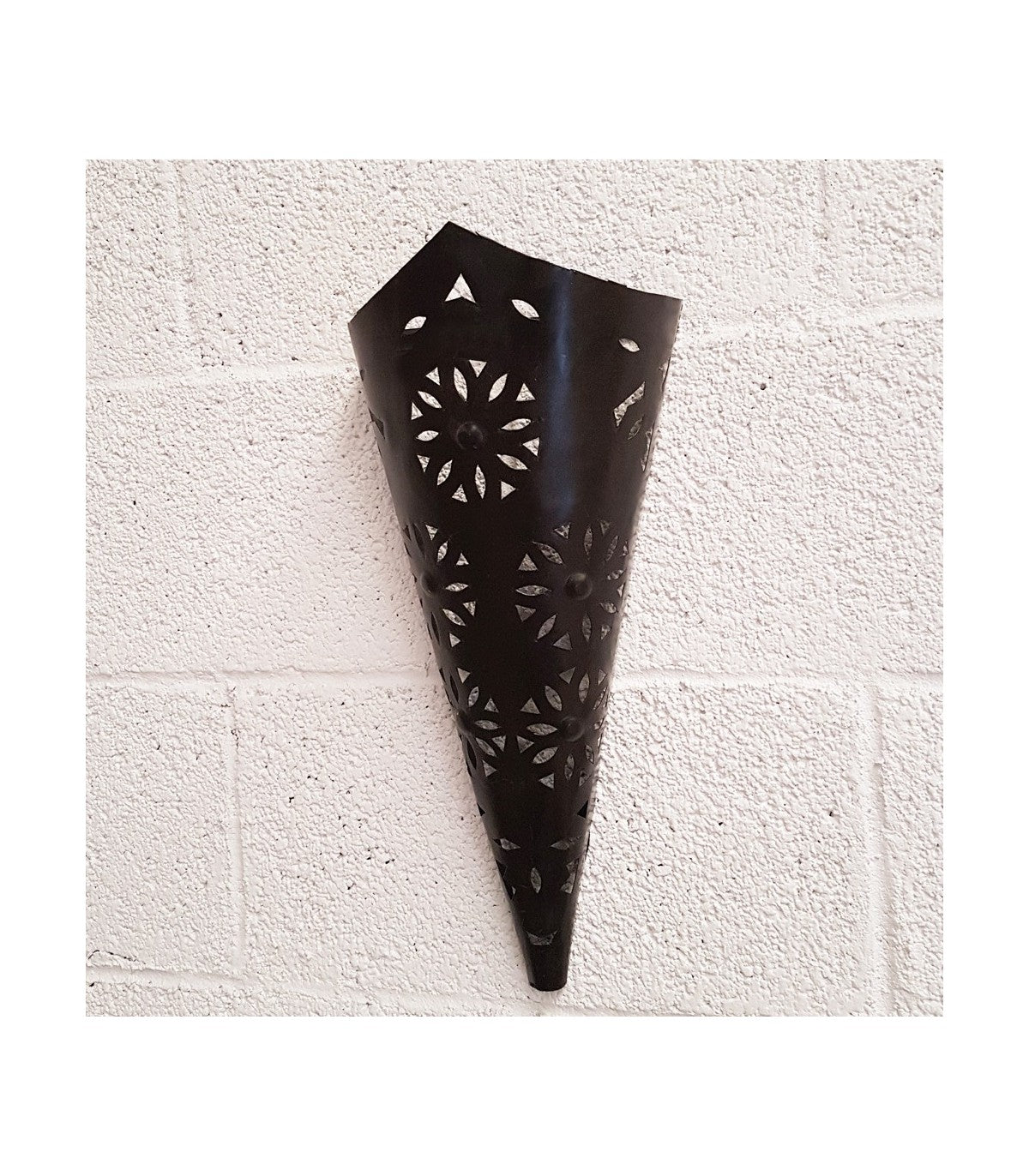 Aplique Pared Hierro Calado - Diseño Mandala - Modelo DAAIRA