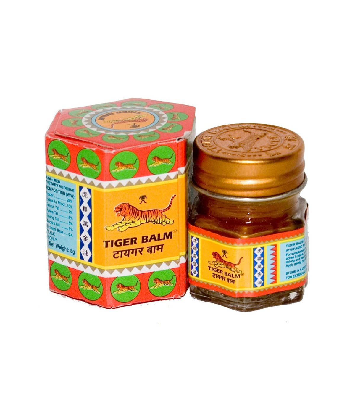 Bálsamo de Tigre - Efecto Calor -Tamaño Grande - 18 gr