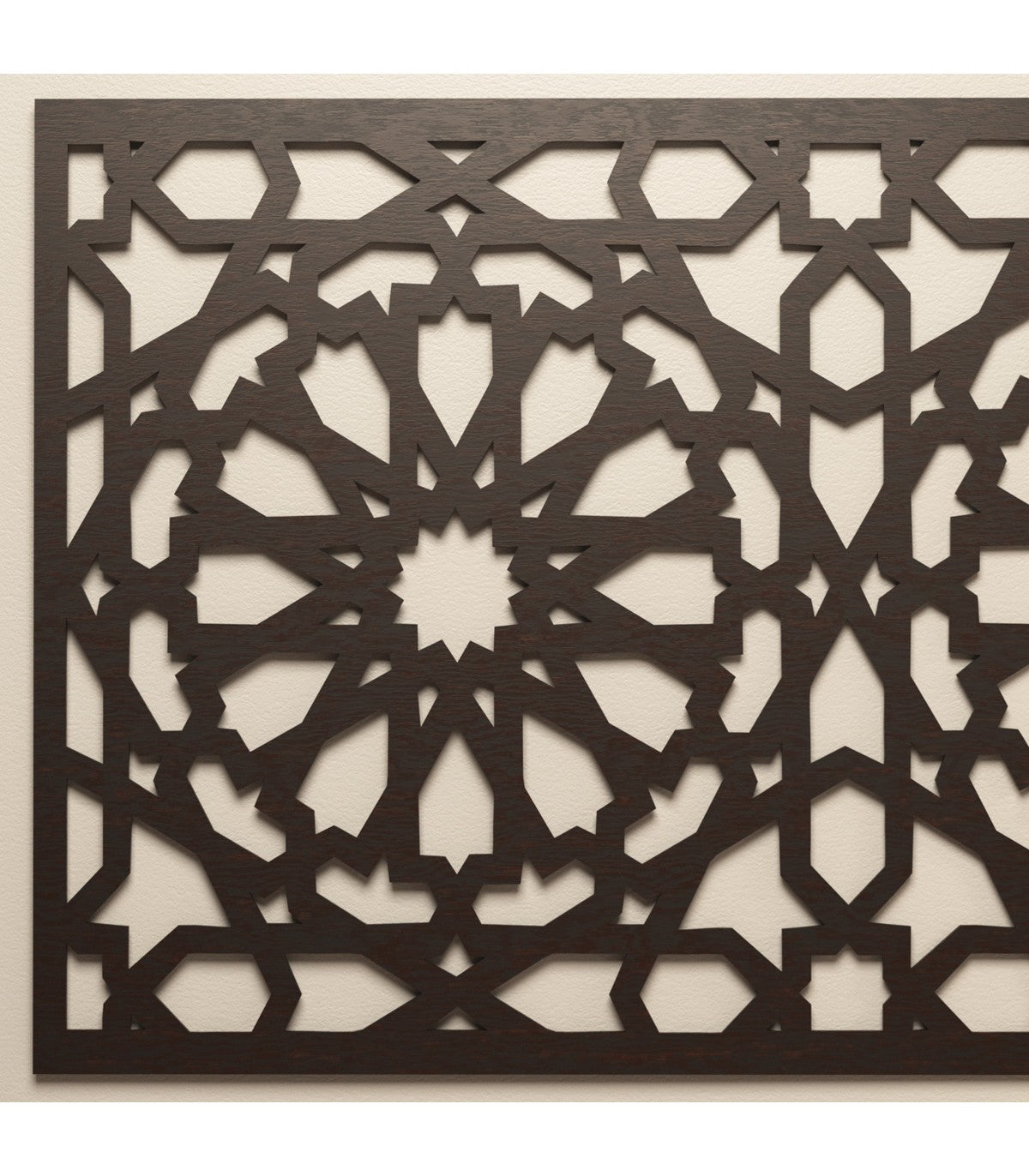 Celosia Árabe 100cm x 60cm - Diseño Alhambra - 5mm