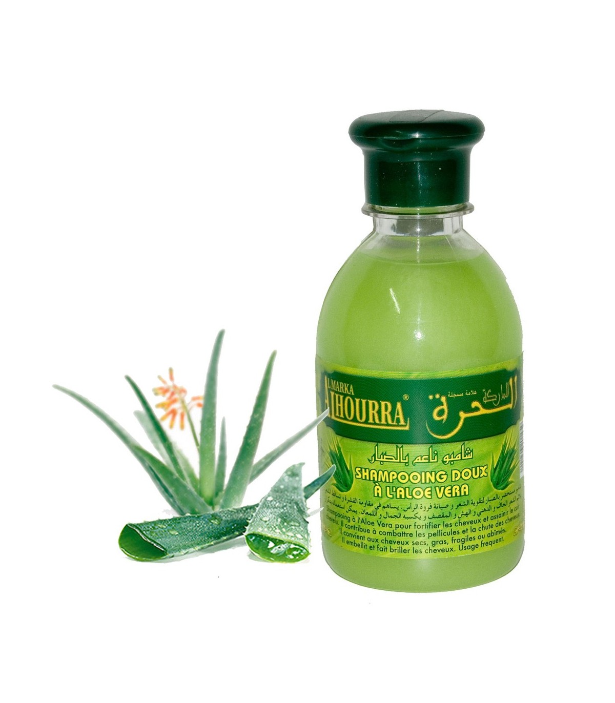 Champú Natural - Aloe Vera Dulce - 250 ml - Fortaleza y Salud - Al Hourra