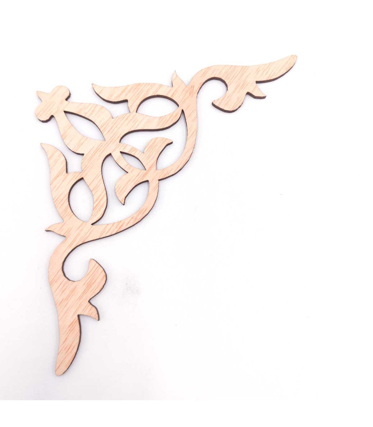 Esquinera Madera Laminada Decoración Muebles - Celosia Barroco