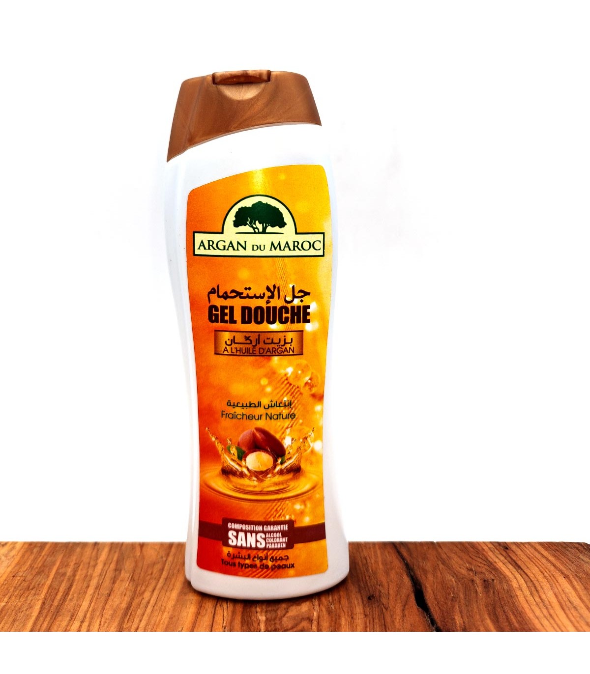 Gel de Ducha con Aceite de Argán de Marruecos - Purificación Profunda y Nutrición para su Piel 200ML