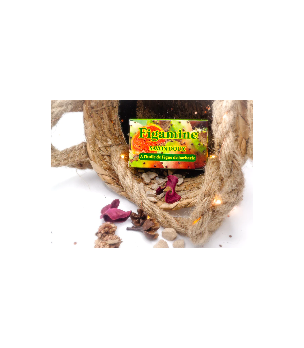 Jabón Suave en Pastilla con Aceite de Cactus higo chumbo