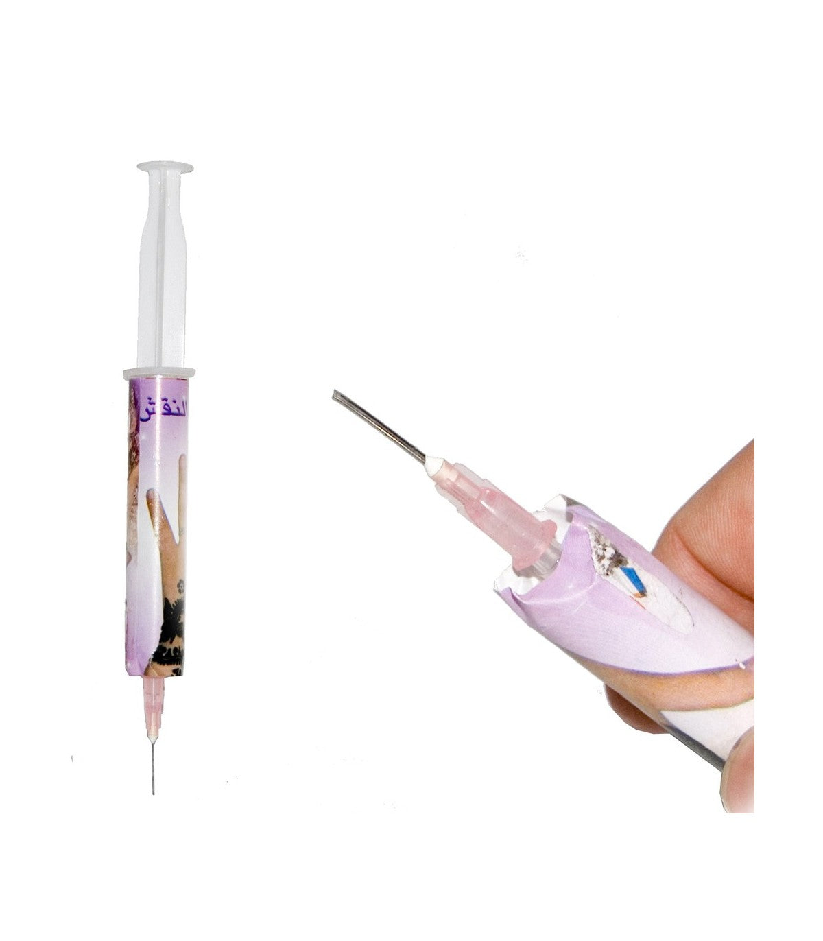 Jeringuilla Especial Tatuajes Henna - 14 cm - Grosor 1mm