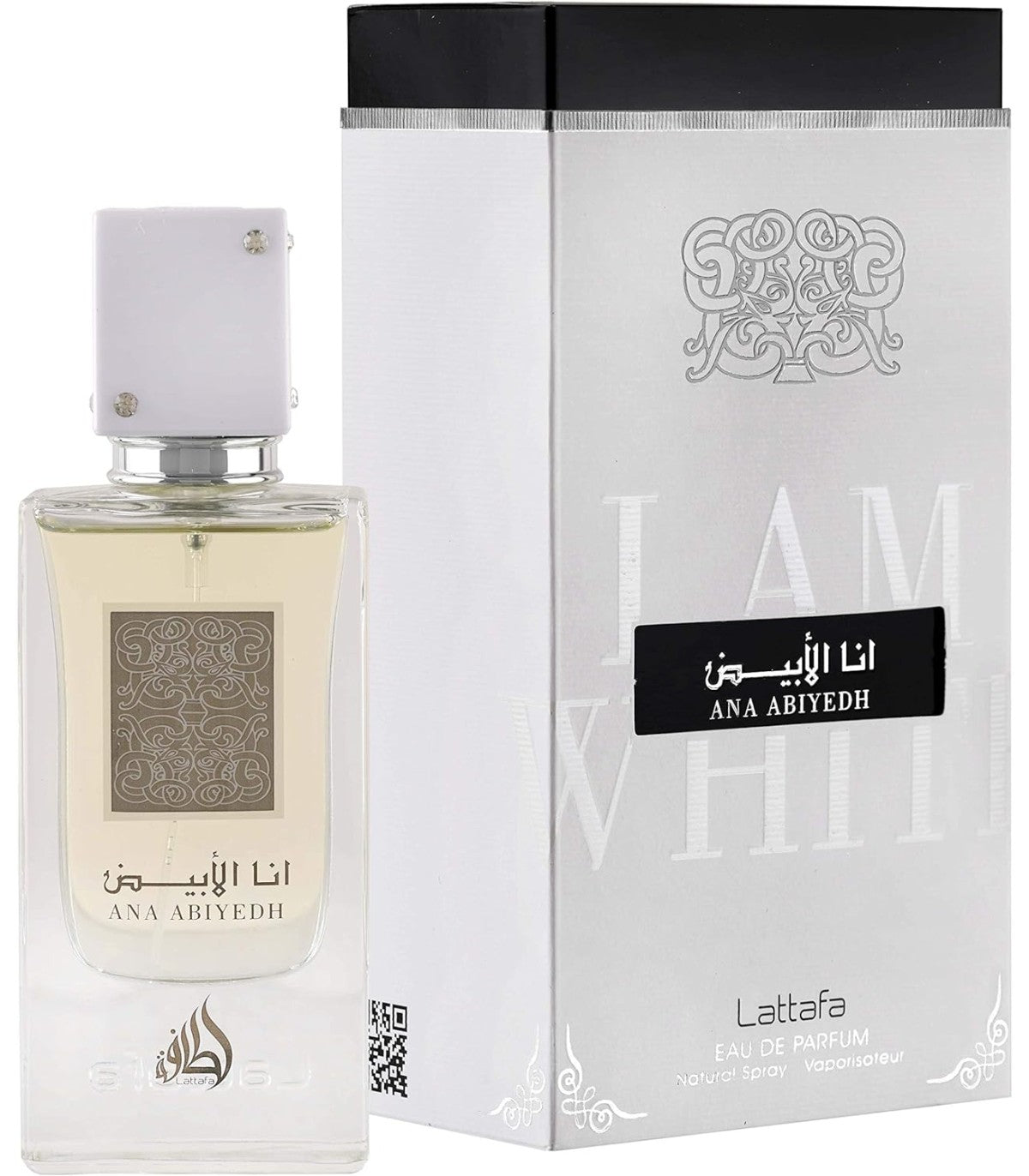Lattafa Ana Abiyedh Eau de Parfum: Dulzura Frutal para Mujeres