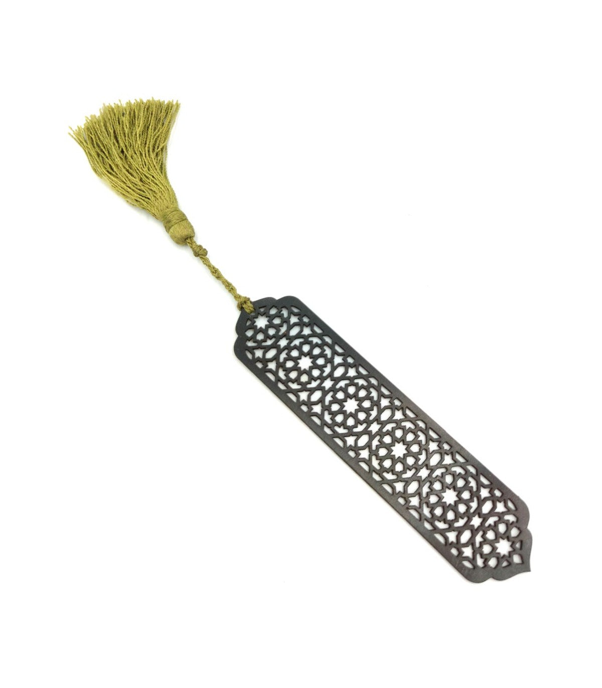 Marca Páginas de Cuero Celosia Árabe Artesanía Granadina - Modelo Fasel