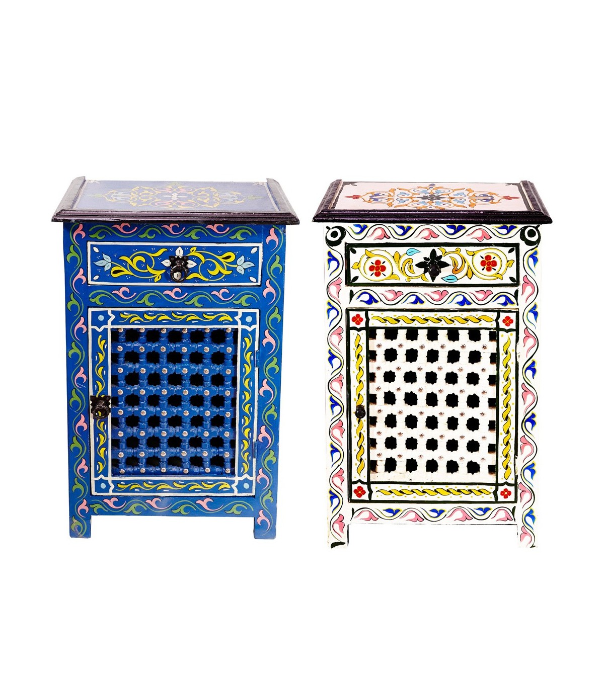 Mesita de Noche ARABE - Decoración Marroquí - Modelo SARABIA Arabeska