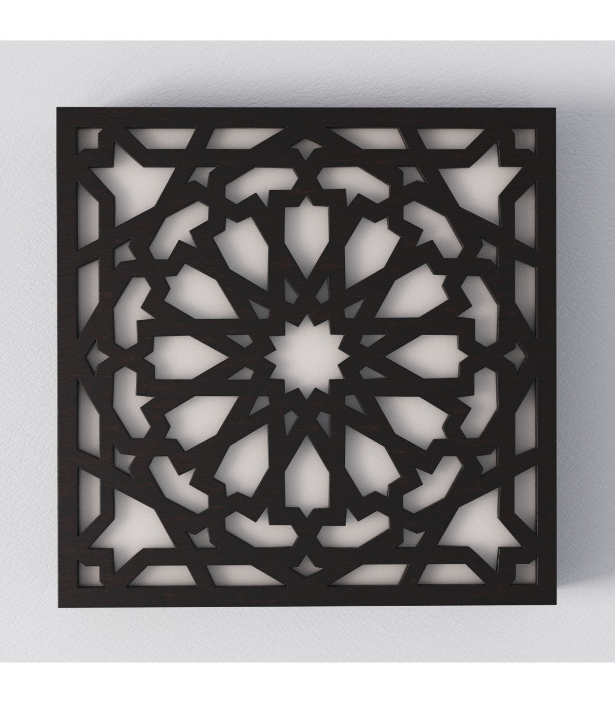 Plafón o Aplique Madera elegante - Modelo Alhambra