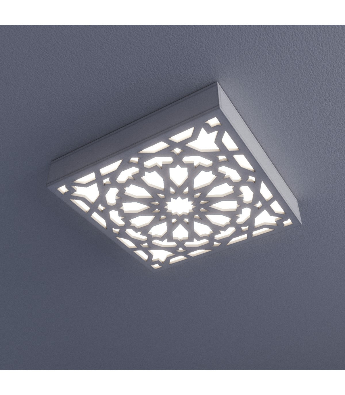 Plafón o Aplique Madera elegante - Modelo Alhambra