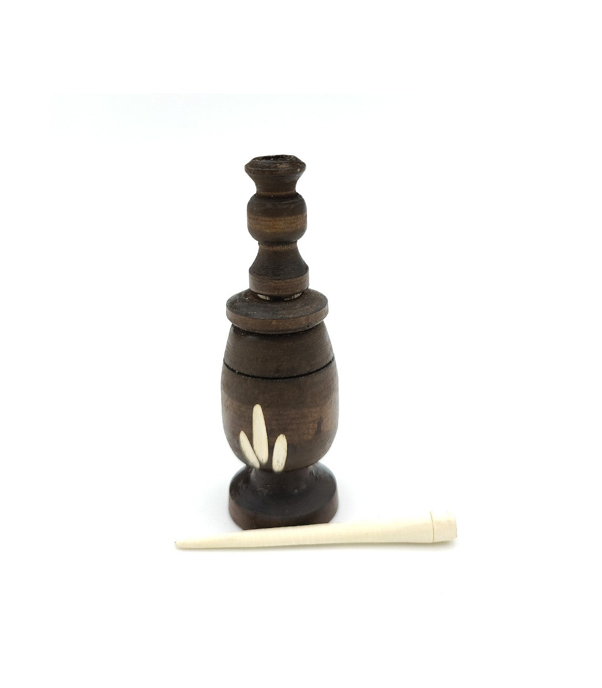 Kohl Holder Container and Wooden Applicator Stick (Kujul-Kajal)