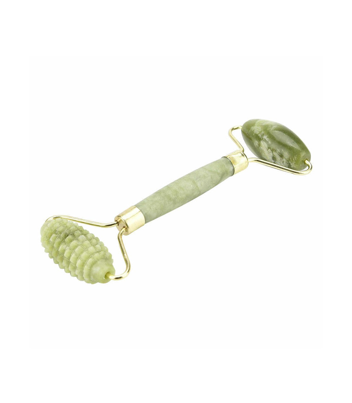 Rodillo de Piedra de Jade Liso + Rugoso - Antiarrugas - Circulación Sanguínea - Masajeador