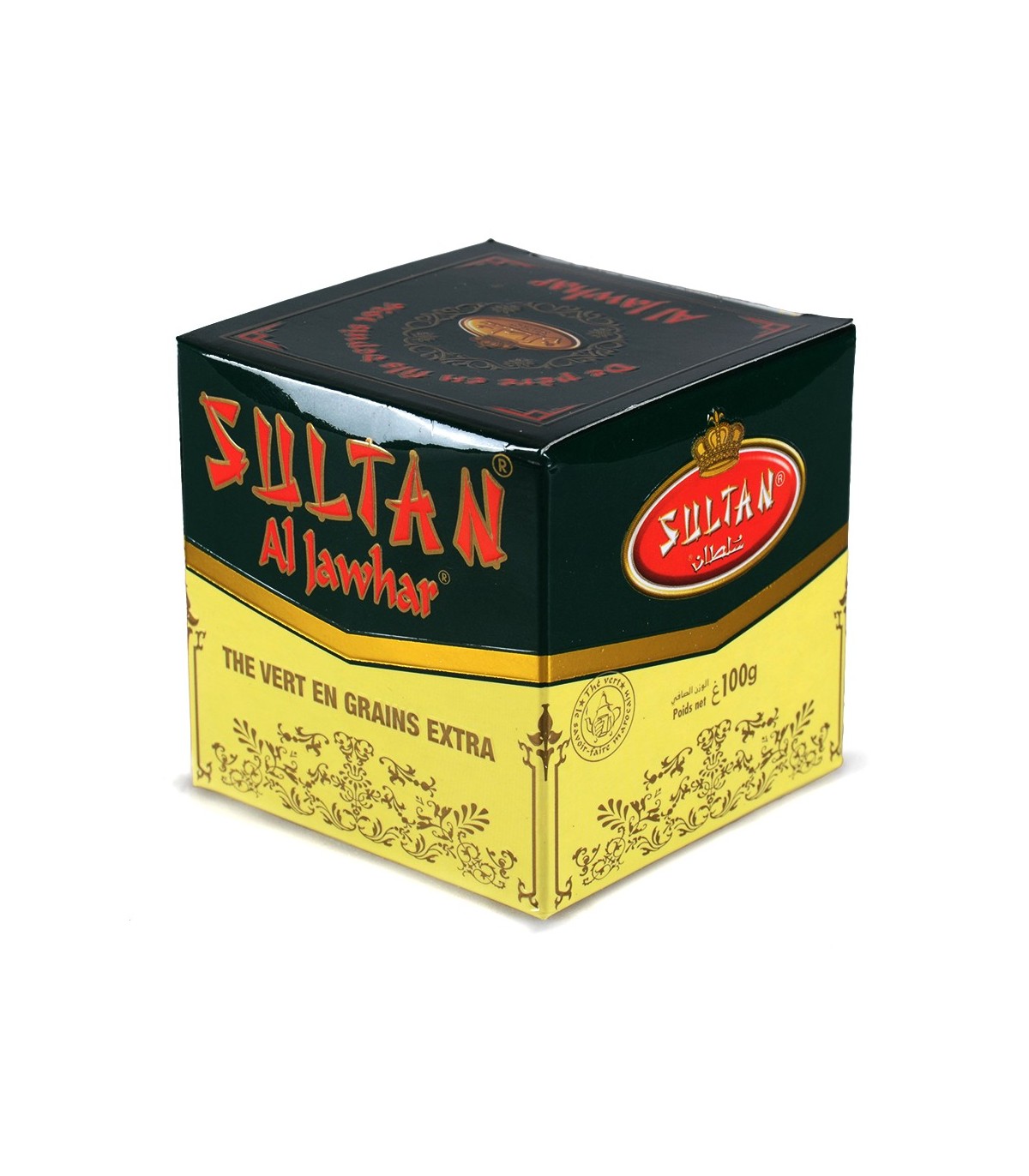 Té Verde - Sultan Al Jawhar - Calidad Supreme - Grano Extra - 200 gr