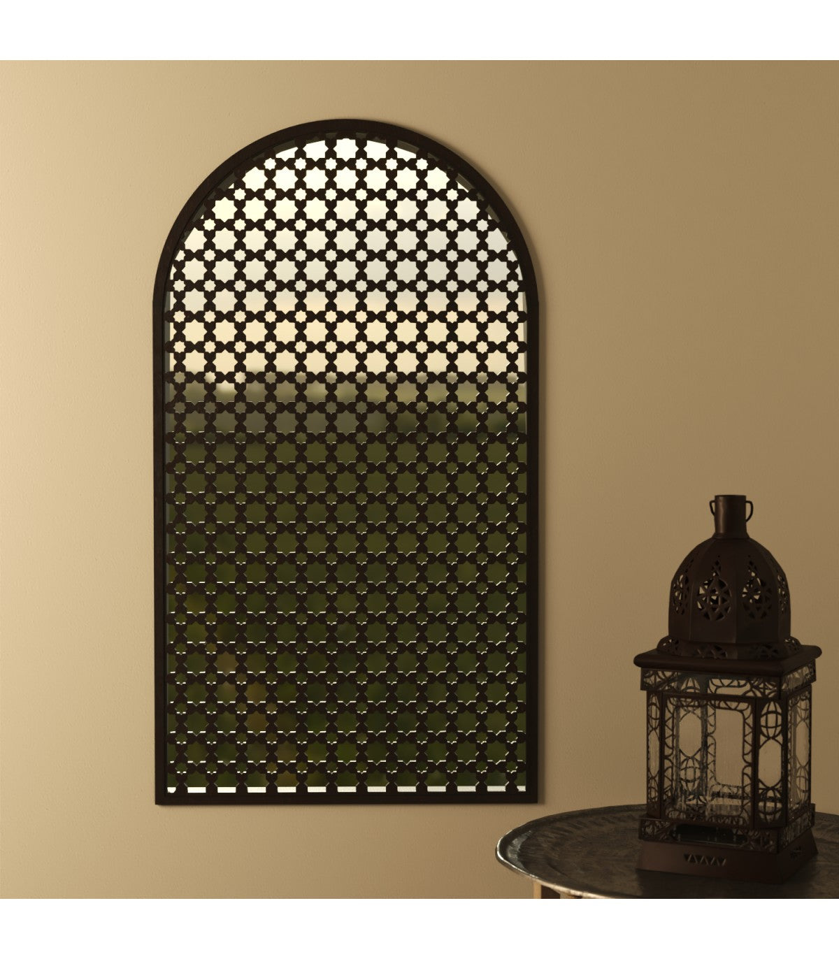 Ventana Árabe - Celosia Árabe - Modelo Najma 2 - 60 x 34 cm x 1cm