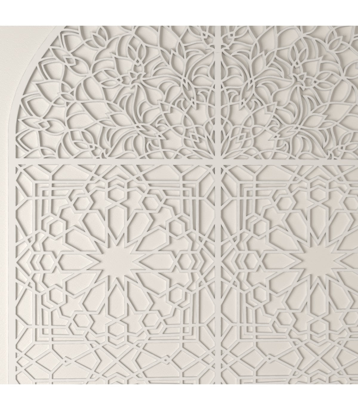 Ventana Celosía Arabe - Modelo Bab Alhamra - 100 x 60 cm