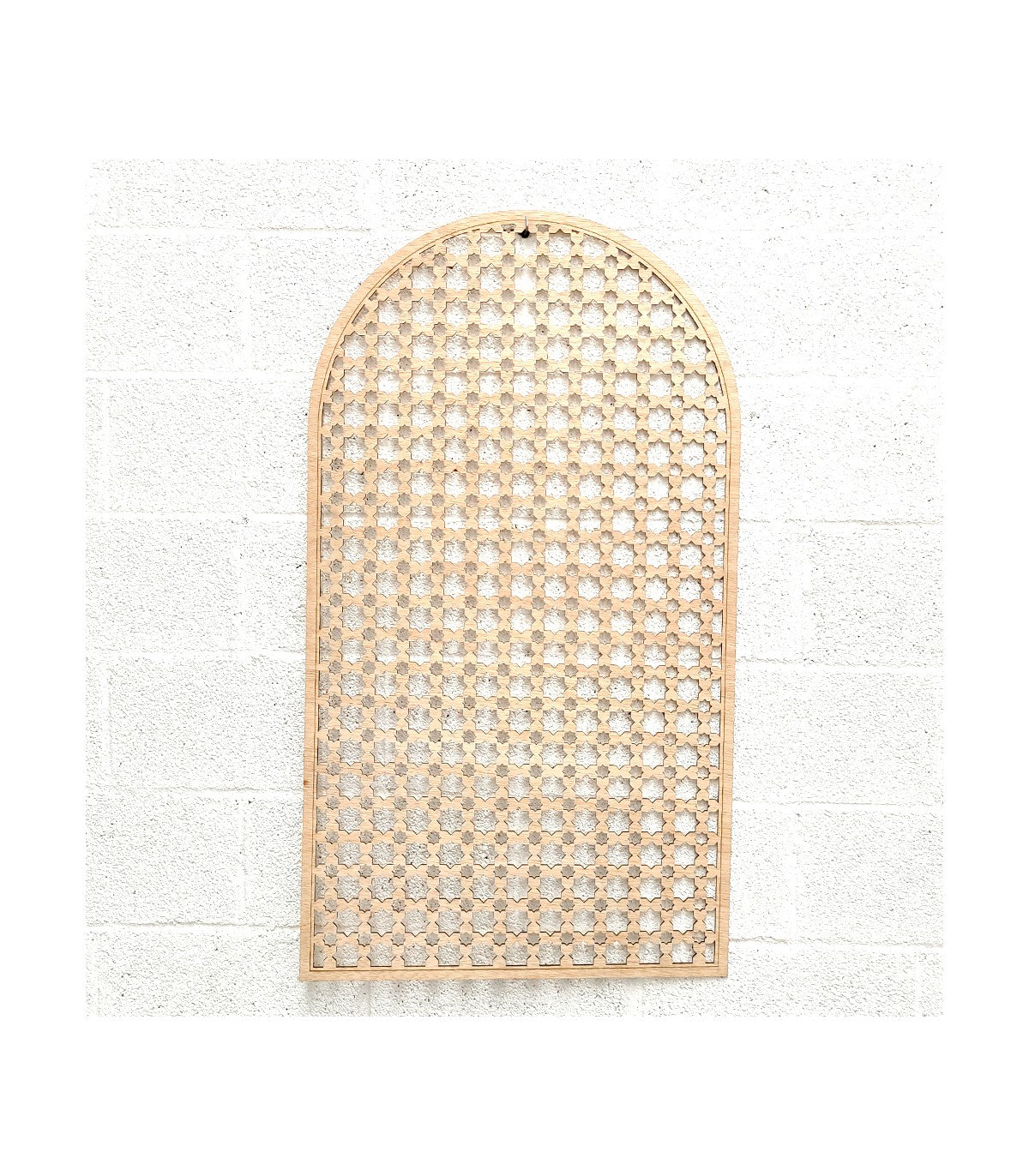 Ventana decorativa - celosía árabe - modelo nafila - 112 x 63 cm x 5 mm