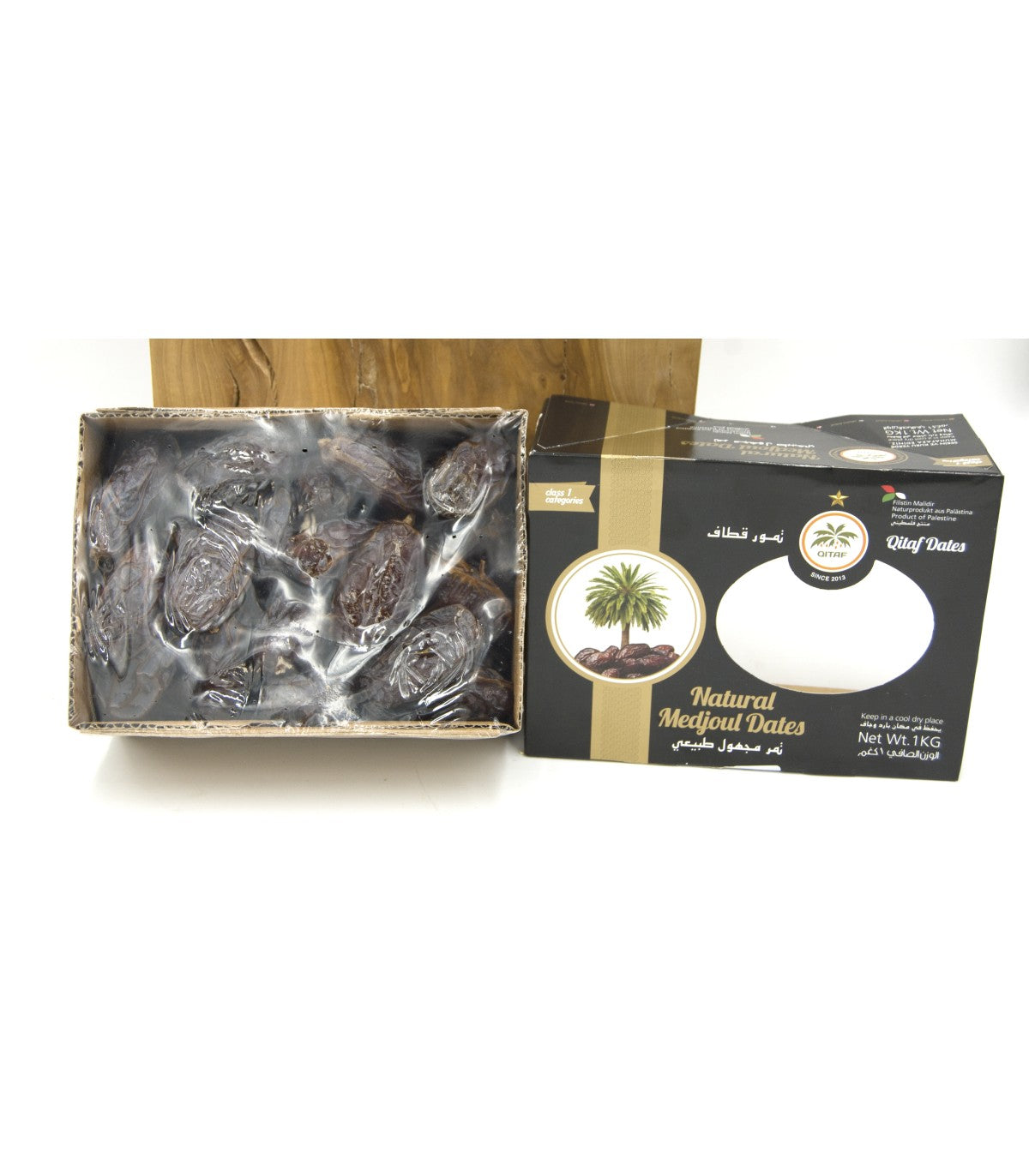 Dátiles Medjoul Natural - PRODUCTO PALESTINO - Clase 1 LARGE - QITAF