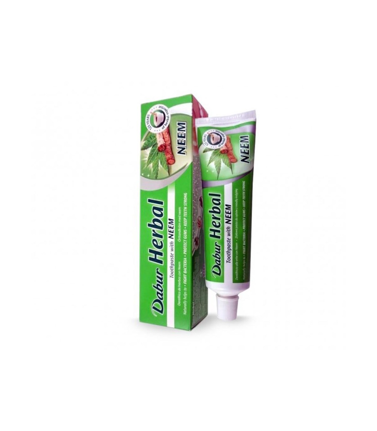 Dentífrico Ayurvédico con Extracto Medicinal Neem -100 ml - DABUR
