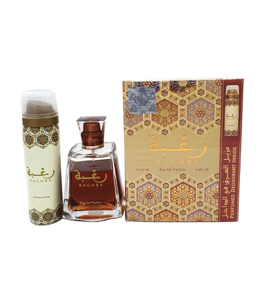 Raghba by Lattafa - Arabian Unisex Eau de Parfum 100ml