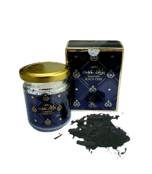 Encens arabe Bakhoor Black Oud - Parfum authentique