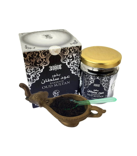 Encens arabe Bakhoor Oud Sultan - Parfum authentique