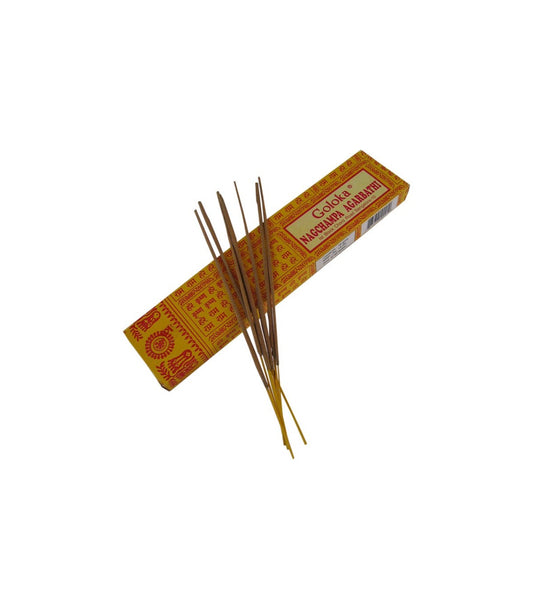 Bâtons d'encens Goloka Nagchampa - 16 gr - Première qualité