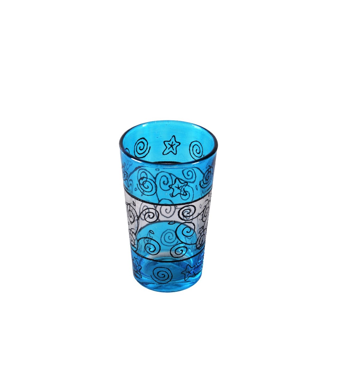 Juego 6 Vasos de Té Grabados - Modelo Bahar