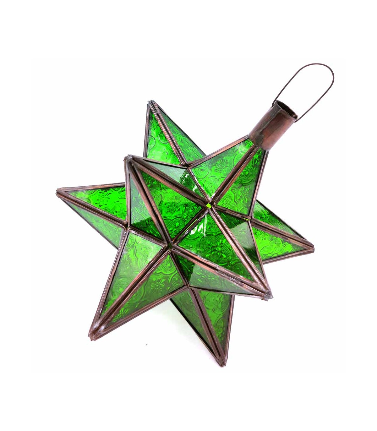 Andalusian Star Ceiling Lamp - Moroccan Crafts - Nujayma Model