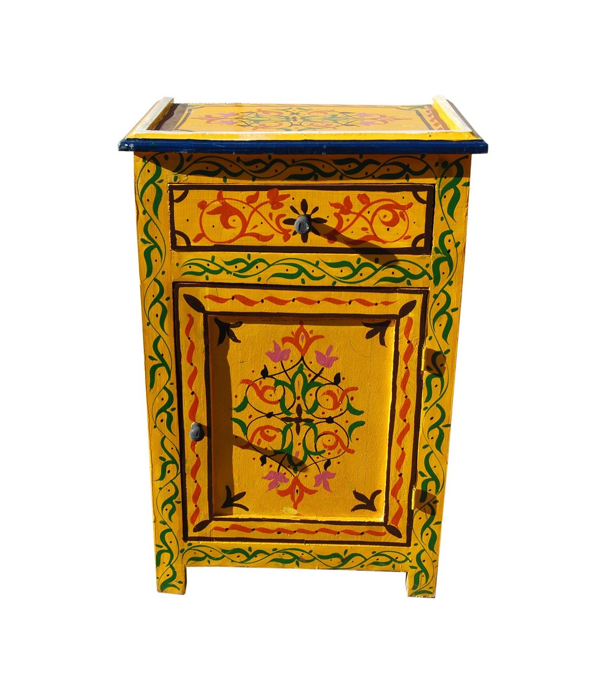 Mesita de Noche Andalusí - Decoración Arabe - Modelo MULAWAN