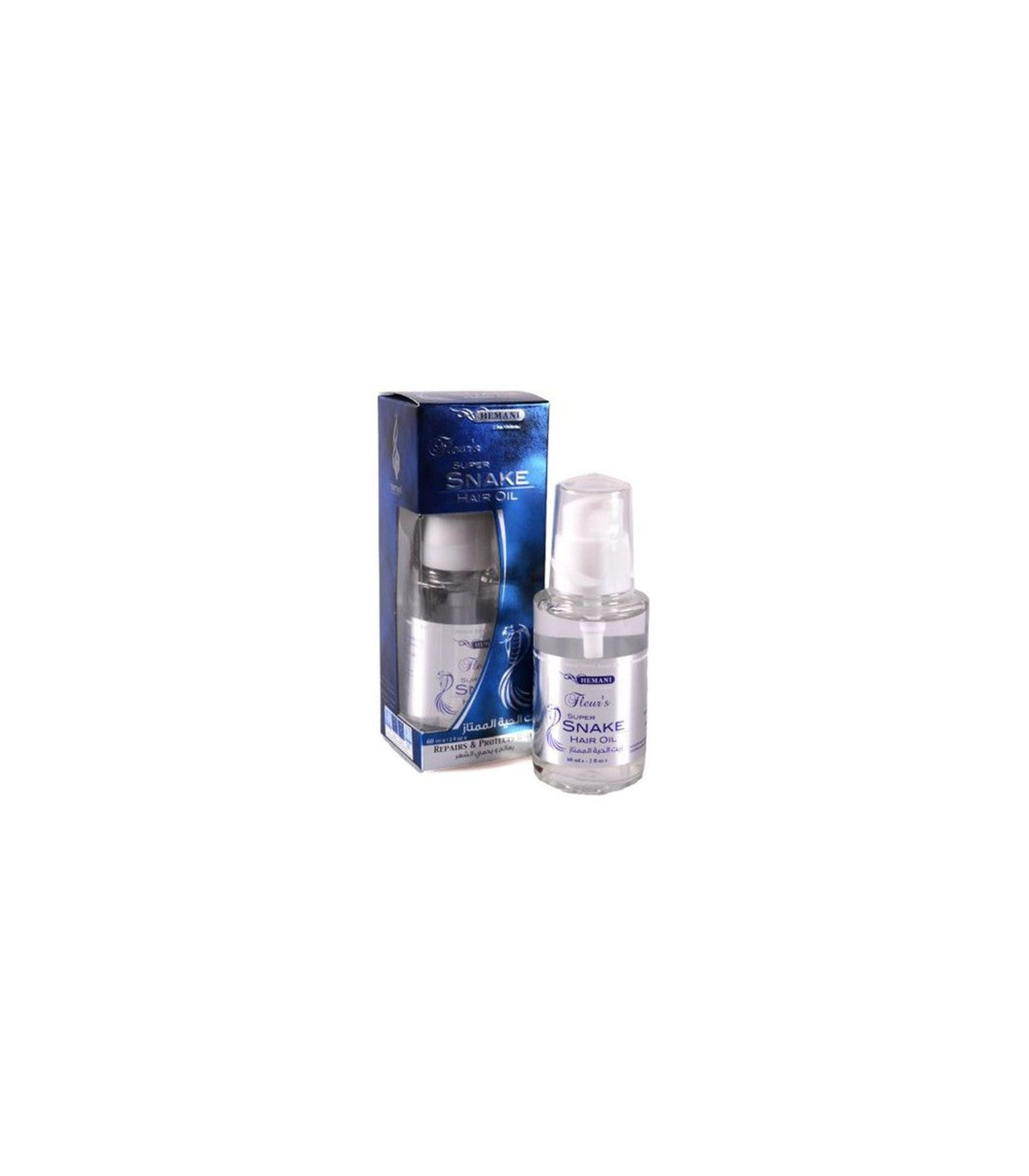 Super Aceite Serpiente Cabello - HEMANI - 60 ml