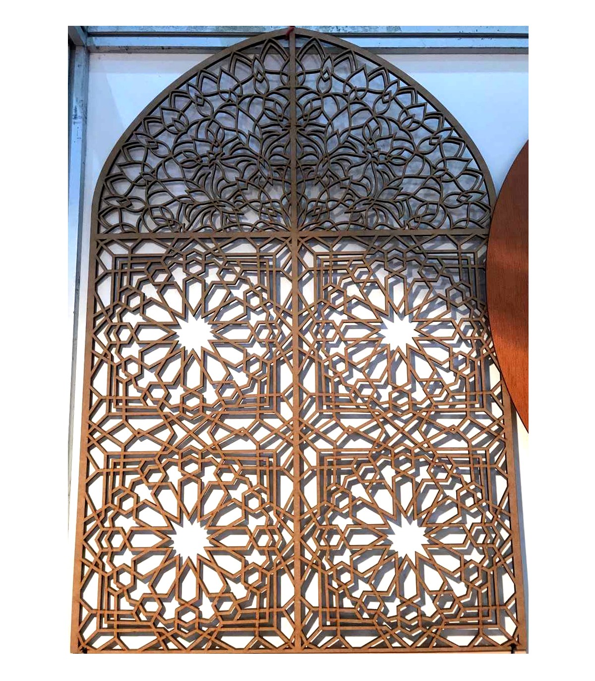 Ventana Celosía Arabe - Modelo Bab Alhamra - 100 x 60 cm